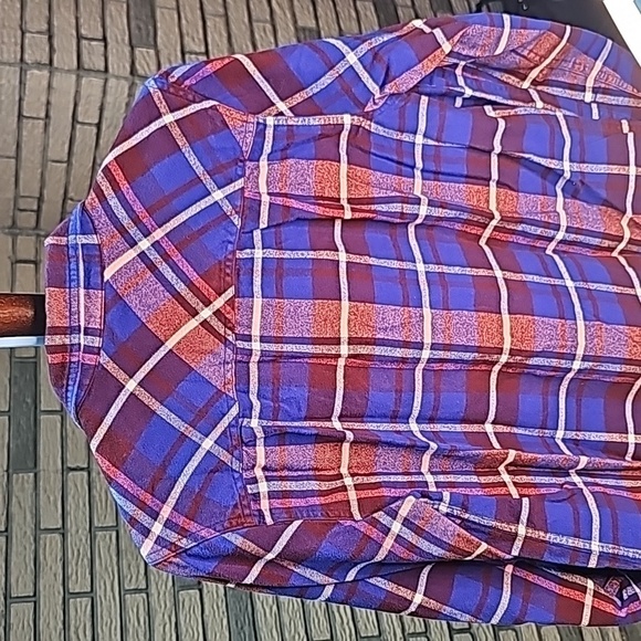 J Crew Flannel Shirt 1/2 Zip Sz Sm - Picture 5 of 13